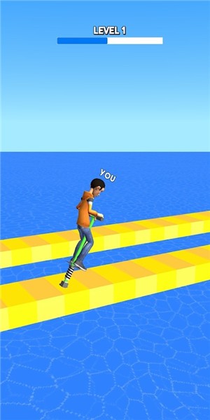 跳跳杆比赛3D截图3
