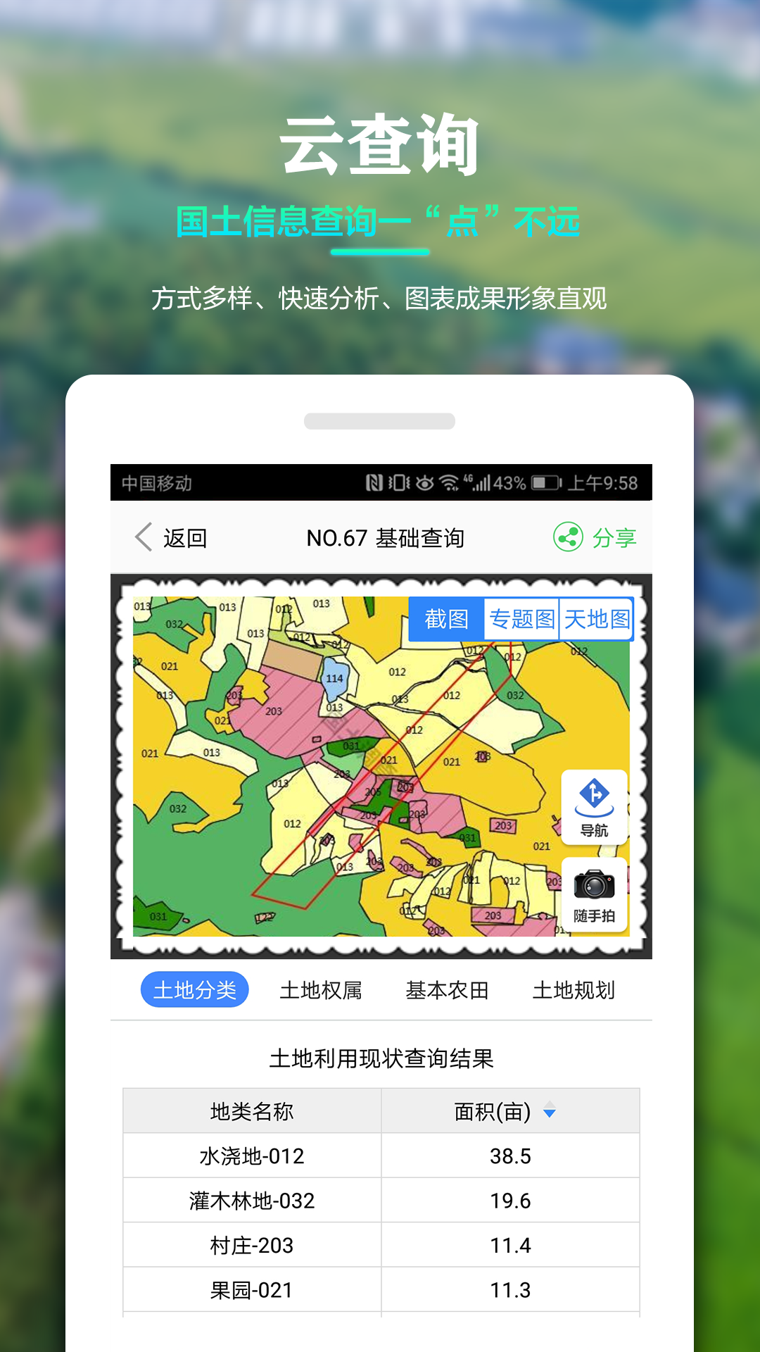 国土调查云智能管理App截图2