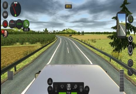 模拟卡车真实驾驶无限金币版截图1