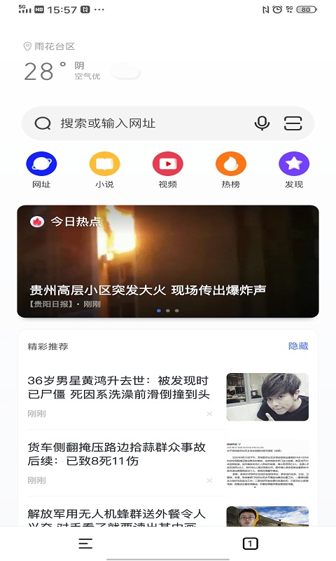 vivo极简浏览器截图2