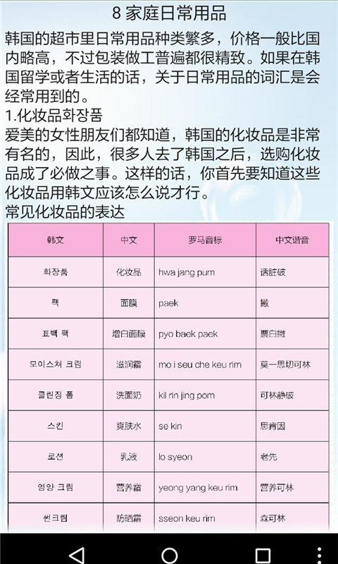 韩语学习速成宝典v3.4.3截图4