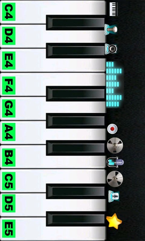 八度音阶钢琴模拟v1.3截图2