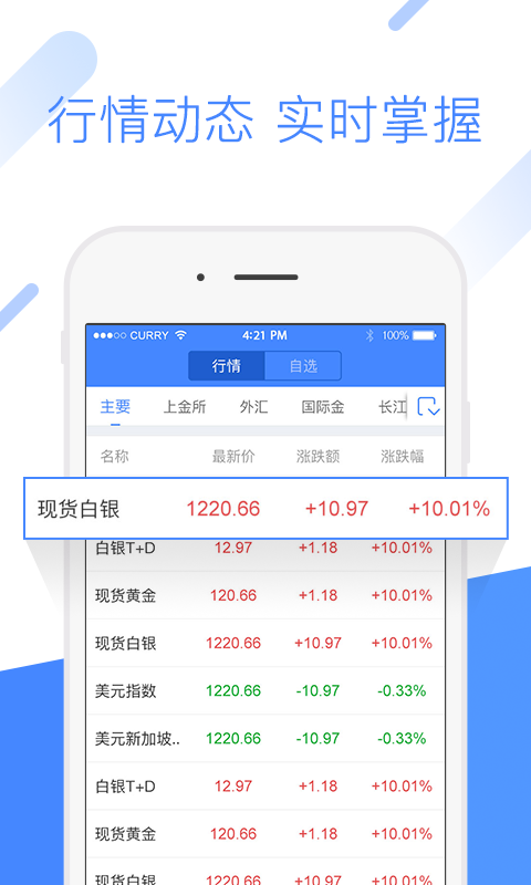 行情管家v1.0.0截图1