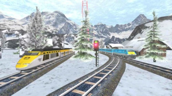 欧洲火车赛车3Dv1.3截图3