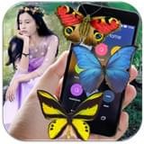 Butterfly in Phone lovely jokev1.0