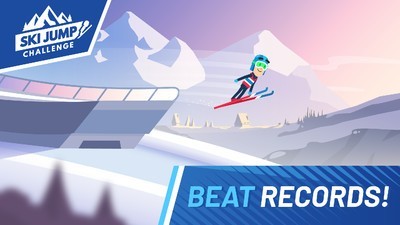跳台滑雪挑战v1.0.10截图1