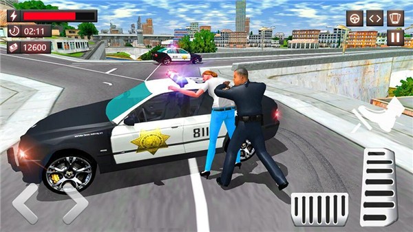 犯罪警察汽车追模拟器v1.0截图1