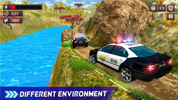 犯罪警察汽车追模拟器v1.0截图5