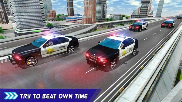 犯罪警察汽车追模拟器v1.0截图6