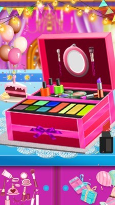 公主化妆盒蛋糕制造商v1.0.4截图5