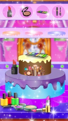 公主化妆盒蛋糕制造商v1.0.4截图4