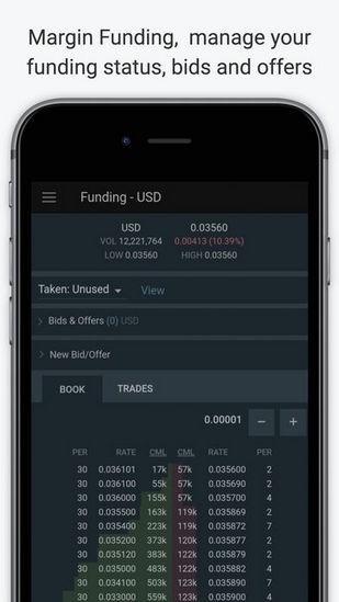 Bitfinex交易平台v1.0.0截图3