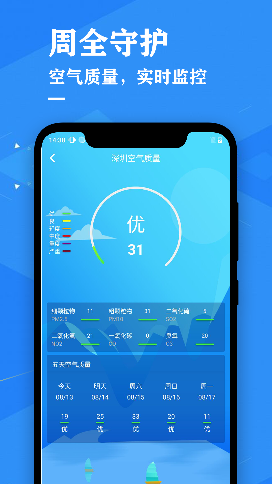 辰星天气预报截图1