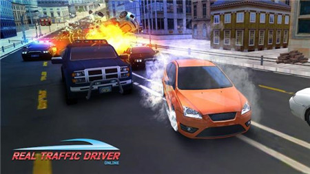 Real Traffic Driver游戏截图2