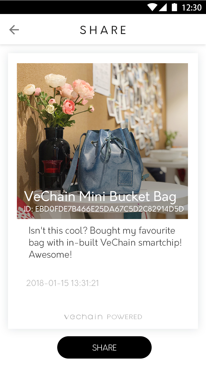 VeChain Pro(唯链区块链商品溯源平台)截图2