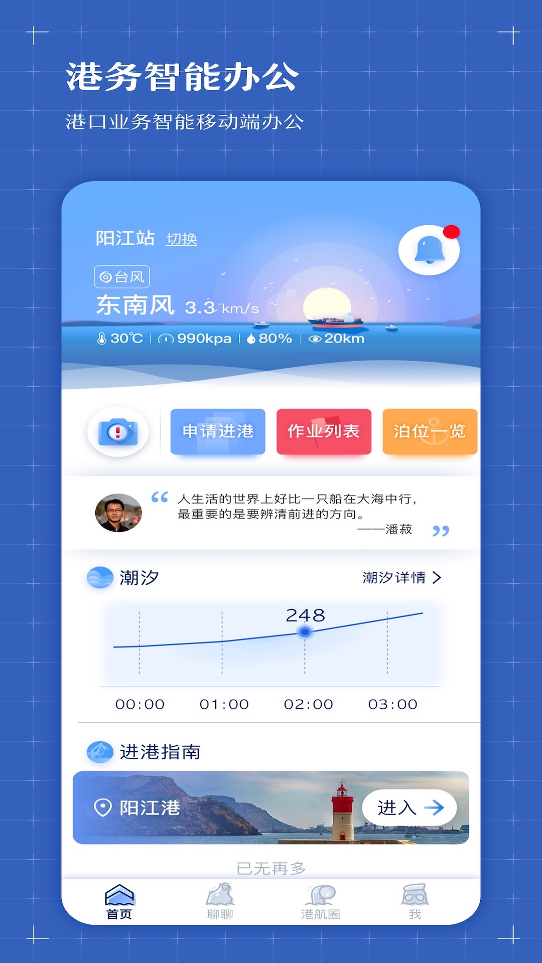 智慧港航截图1