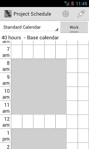 项目进度:Project Schedule Free截图4