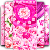 粉红玫瑰真丝动态壁纸v13.9