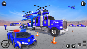 警察运输直升机模拟器截图2