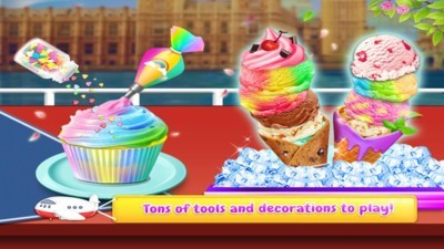 彩虹独角兽冰淇淋截图2