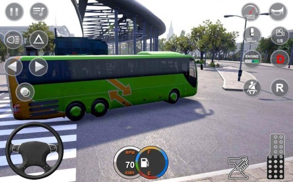 欧洲公交车驾驶模拟器截图3