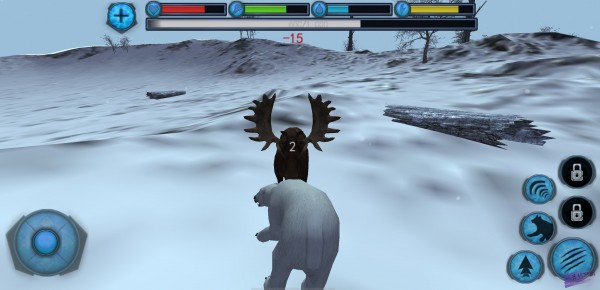 终极北极熊模拟器截图1