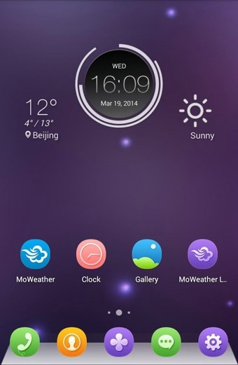 MoWeather Launcher截图1