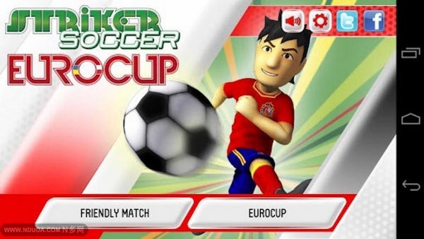 欧洲杯2012安卓游戏截图1