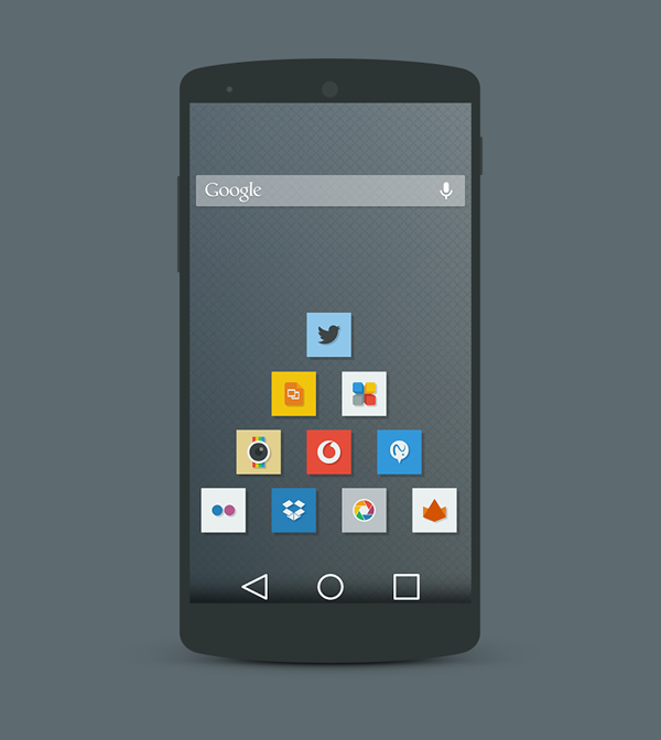 Naxos Flat Icon Pack截图3