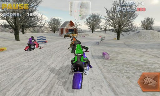 雪上摩托车截图2