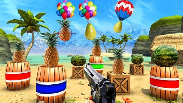 菠萝射击模拟器截图1