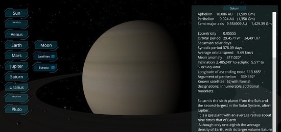 太阳系3D截图3