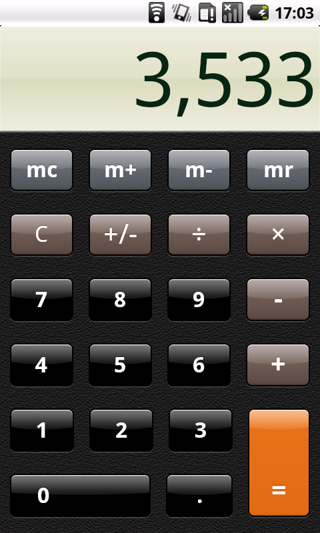 iphone计算器(Calculator)截图1