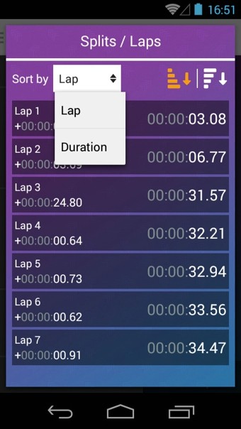 Ultimate Stopwatch and Timer(秒表)截图4