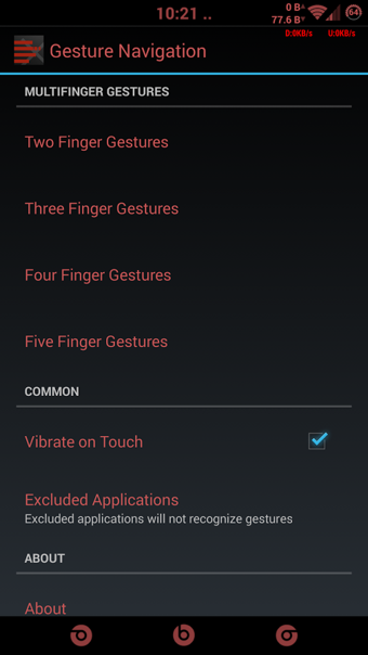 手势导航(Xposed Gesture Navigation)截图1