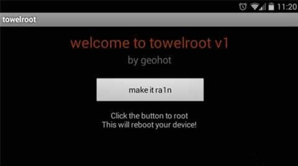 Towelroot一键Root截图1