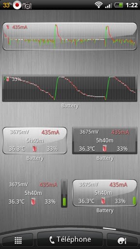 Battery Monitor Widget Pro(电池监测器)截图4