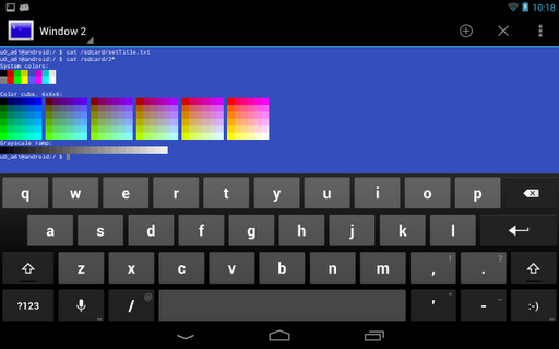 安卓终端模拟器(Android Terminal Emulator)截图2