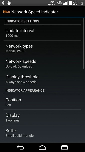 Network Speed Indicator截图1