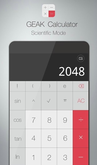 GEAK Calculator截图2