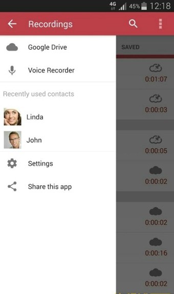 Automatic Call Recorder Pro中文版截图2