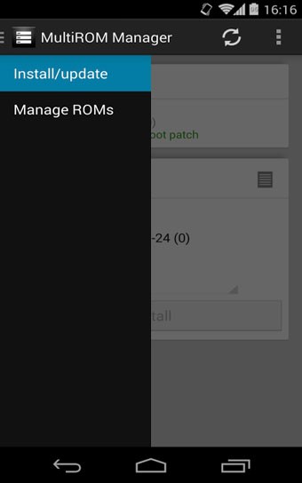 MultiROM Manager截图4