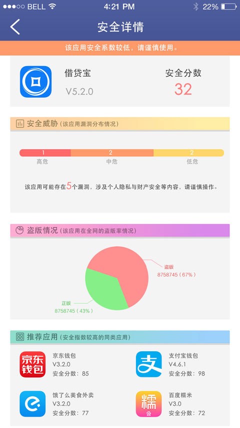 应用健康截图3