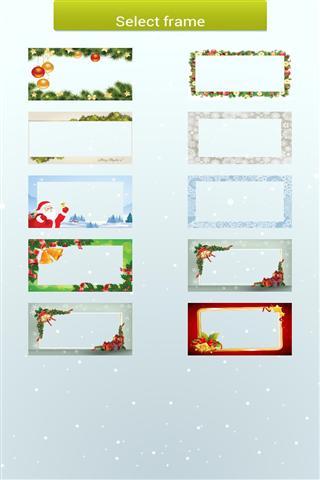 圣诞相框截图3