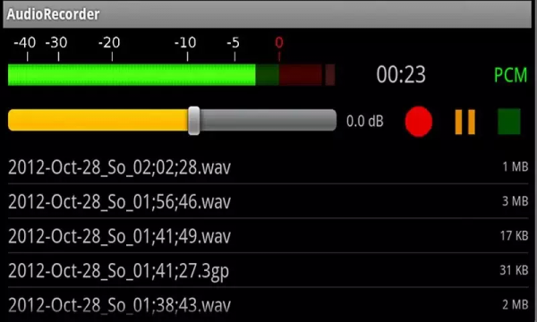 Audio Recorder截图3