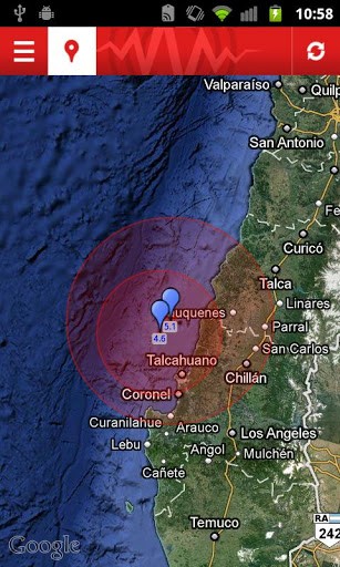 earthquake(地震监测)截图1