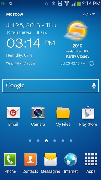Android Weather截图1