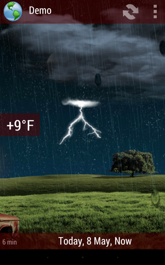 动画天气(Animated Weather Pro)截图3