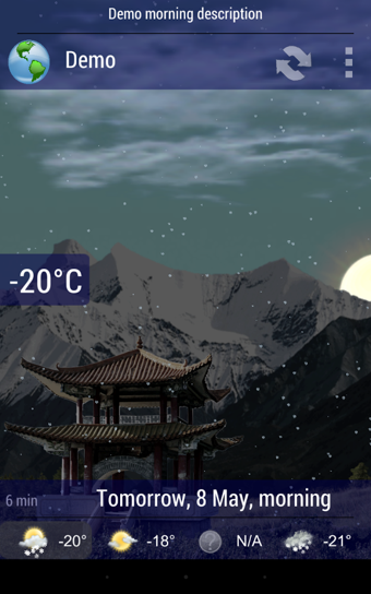 动画天气(Animated Weather Pro)截图4