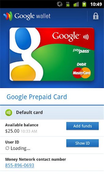 Google Wallet(谷歌钱包)截图2